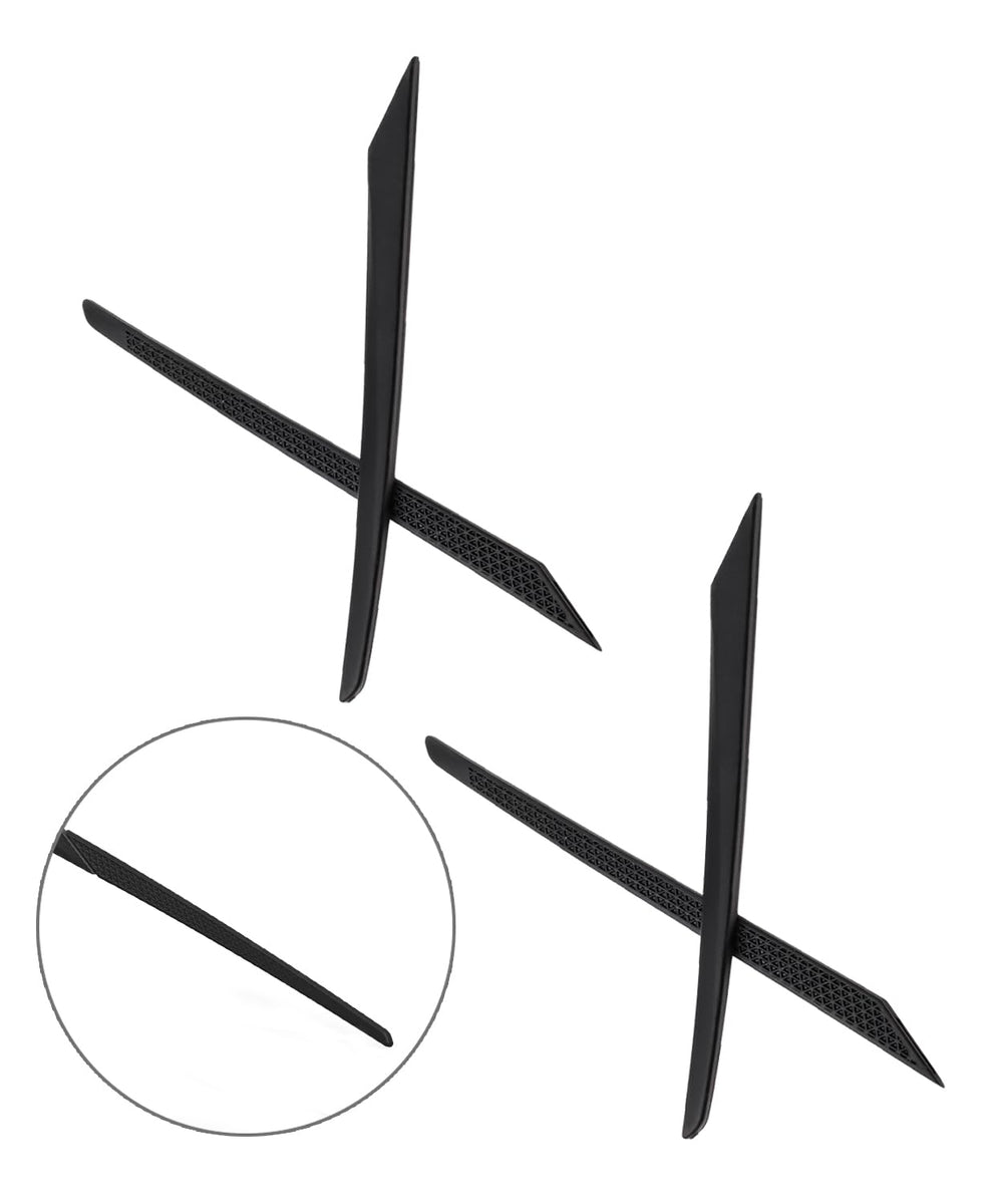 Black silicone ear tips for Oakley Futurity OX8052 eyewear