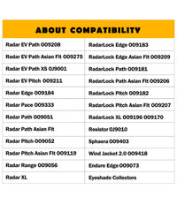 Easy installation of regular-size nose pads