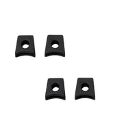 2 Pairs Black Nose Bridge Flex Couplers for Oakley OO6011 X Squared frame