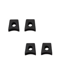 2 Pairs Black Nose Bridge Flex Couplers for Oakley OO6011 X Squared frame