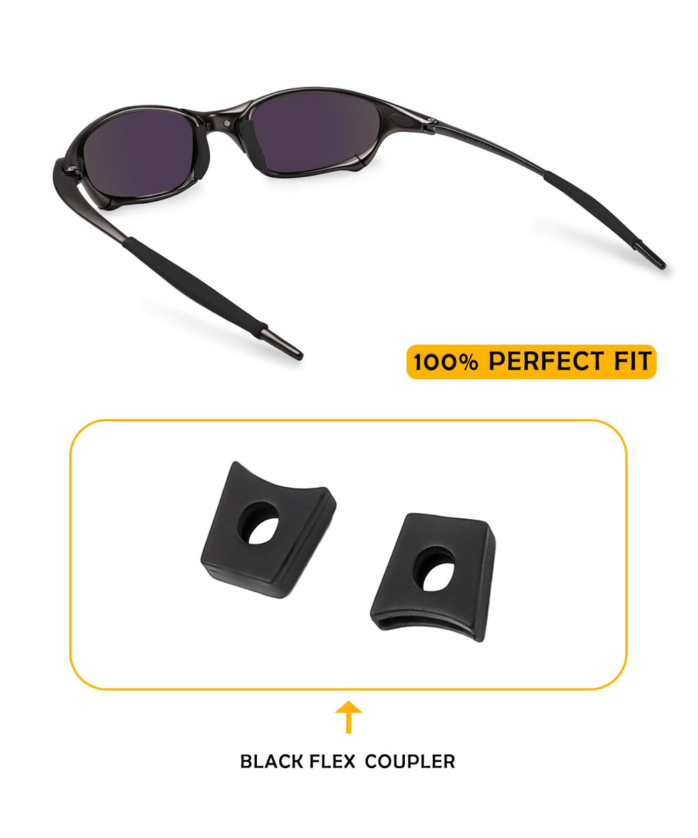 Replacement flex coupler for Oakley Juliet, X Metal Penny, X Metal XX and OO6011 frames