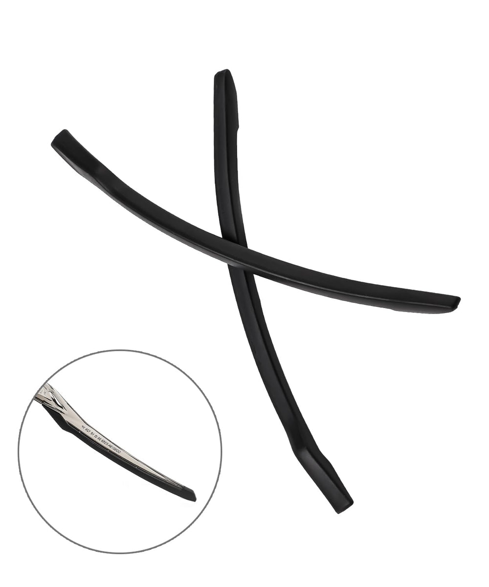 Anti-slip black silicone ear socks for Oakley Plazma OO9019/OO9019A