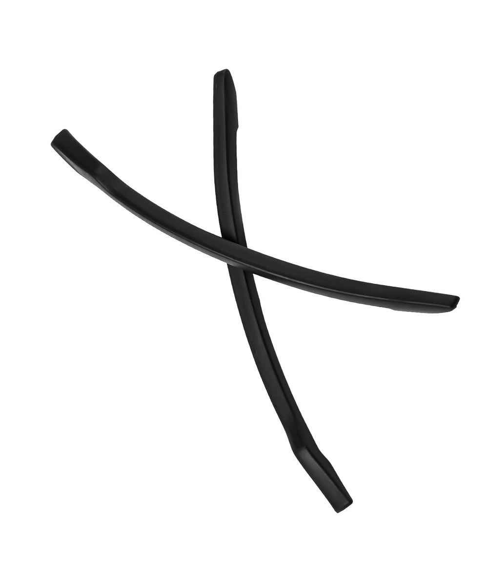 Replacement ear socks for Oakley Plazma OO9019/OO9019A - Black silicone earsocks