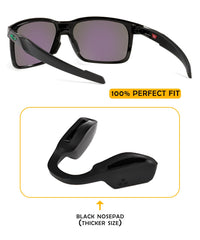 Thicker size nose pad for Asian Fit / Low Nose Bridge Fit