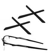 Two pairs of soft silicone ear socks for Oakley Wire Tap 2.0 OX5152 eyeglasses