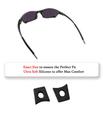 Flex nose bridge coupler for Oakley X Metal XX frames (black)