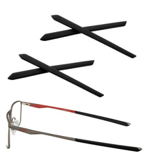 Set of 2 pairs of anti-slip earsocks for Oakley OX3217 and OX3218 with 140mm frame