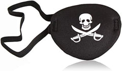 Oarkive pirate eye patch for adults in black with adjustable strap