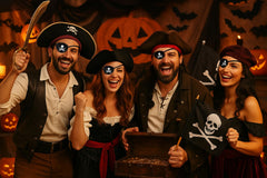 Adjustable elastic strap shown for a secure fit on an adult