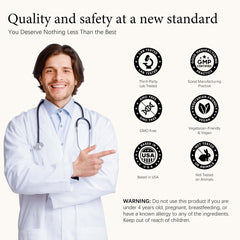 Product benefits: sleep, focus, relaxation support