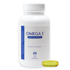 Oasis Tears Omega 3 ON3000 90 softgels bottle main image
