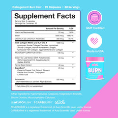 Obvi Multi Collagen Burn Fast supporting women's wellness