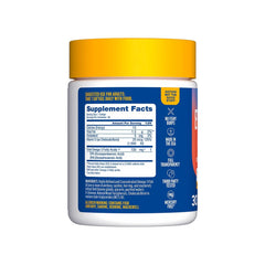 Close-up of Oceanblue Omega-3 orange-flavor softgels