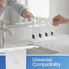 Compatible with Oral B Braun, Oral b iO, Oral b Clic, Waterpik, FairyWill, and Sonicare