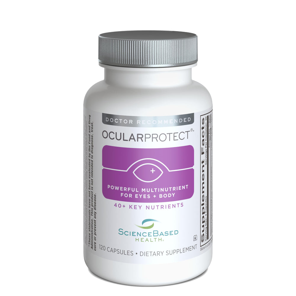 OcularProtect bottle with capsules
