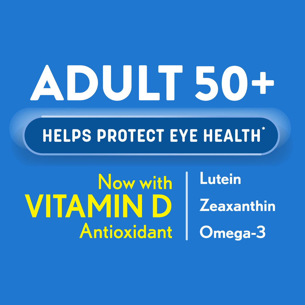 Ocuvite 50+ eye vitamins back label
