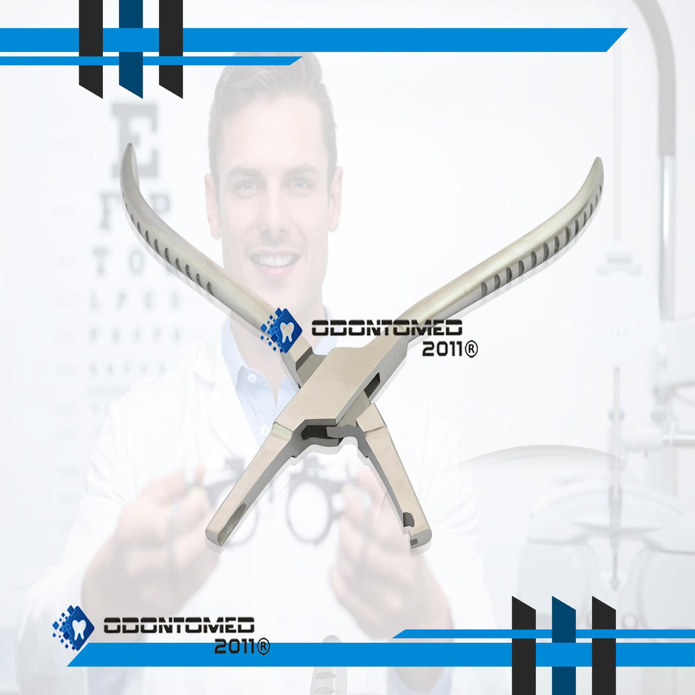 Application: glasses nose pad adjustment with OdontoMed2011 Nose Pad Pliers