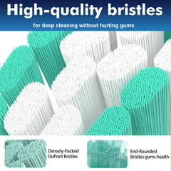 Premium materials for gentle yet effective cleaning