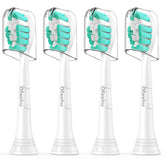 Ofashu replacement heads compatible with Philips Sonicare ProtectiveClean 2 Series and 4100/5100/6100/9024/6064 in white (4-pack)