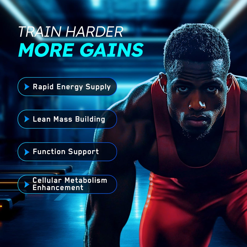 Close-up of OFFPTE Creatine Monohydrate Gummies packaging showing 8000mg