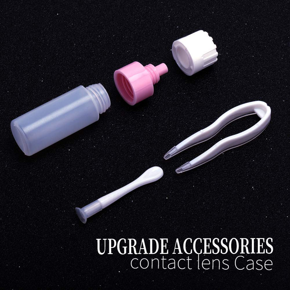 Solution bottle and stick connector included with set