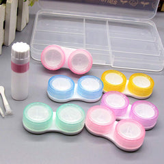 Eco-friendly premium plastic contact lens cases for travel