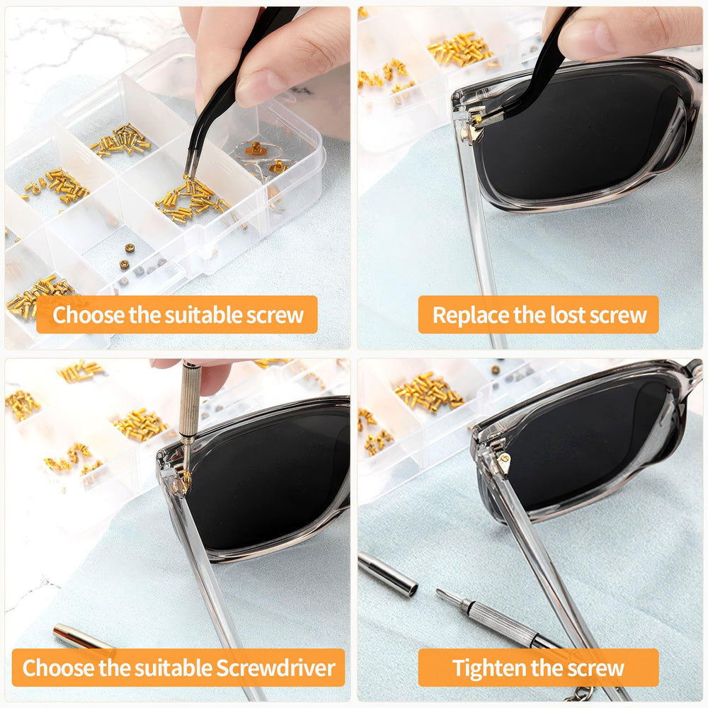 4-in-1 screwdriver set for glasses repair