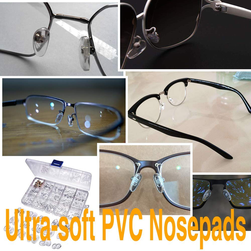 Complete eyeglass repair kit setup for easy fixes