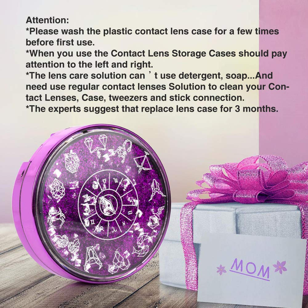 Package contents layout of the Ofone lens case kit