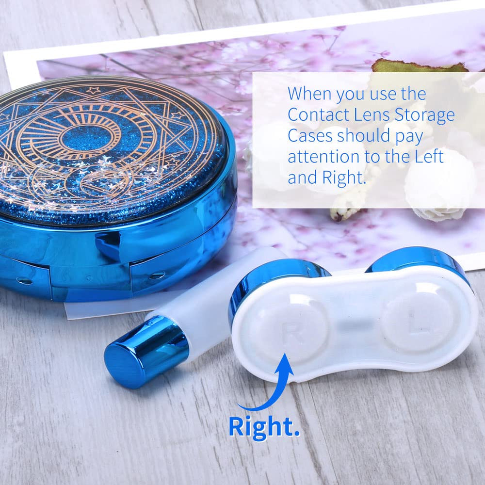 Organizer case and solution bottle for lens care