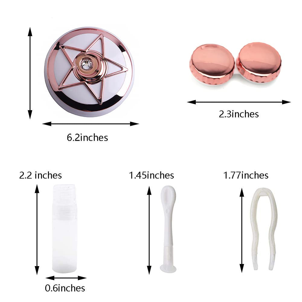 Remover tool, tweezers and lens holder components