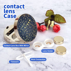 Close-up of durable plastic construction of the lens case