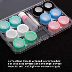 Stick connection and lens holder components