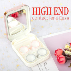Travel kit components including mirror tweezers remover stick and lens holder