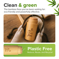 Zero-waste Kraft packaging box for Ohm Floss
