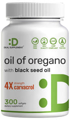 Oil of oregano softgels bottle with 300-count package