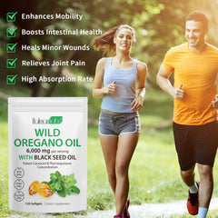 2-in-1 formula with oregano oil and 200mg black seed oil