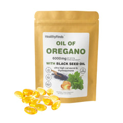 Oil of Oregano Softgels bottle front view