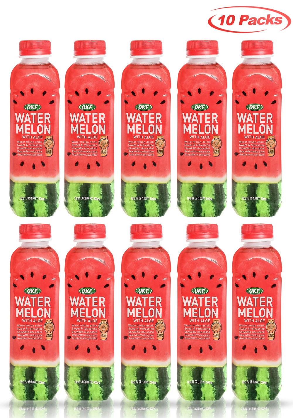 Recyclable bottle and health-conscious labeling