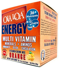 Comparison of Ola Loa Energy flavors with emphasis on Orange