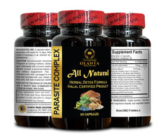 Capsules count 60 per bottle for OLANTA Parasite Complex