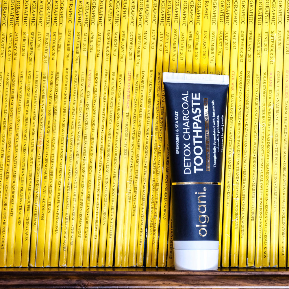 Natural fluoride-free toothpaste bundle by OLGANI