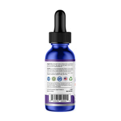 OLIBELA liquid drops added to water with lemon for refreshment