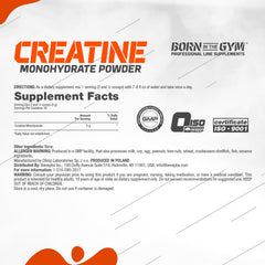 Back of packaging showing usage directions and ingredients