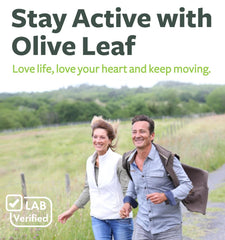 Olive leaf extract capsules bottle with packaging