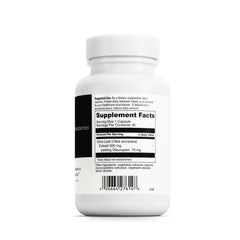 Close-up of Olivir 15 bottle showing 500mg olive leaf extract and 15% Oleuropein