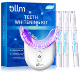 Ollm teeth whitening kit with 32X LED light