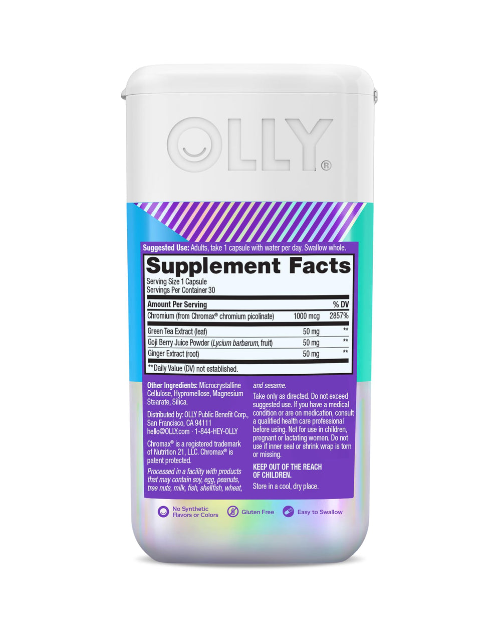 OLLY Women’s Wellness lineup pairing with Combat Cravings