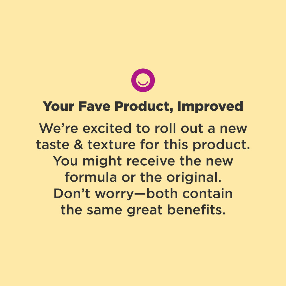 OLLY Daily Energy gummy label detail highlighting B12 and CoQ10 benefits.
