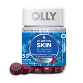 OLLY Glowing Skin Gummies bottle - 50 count